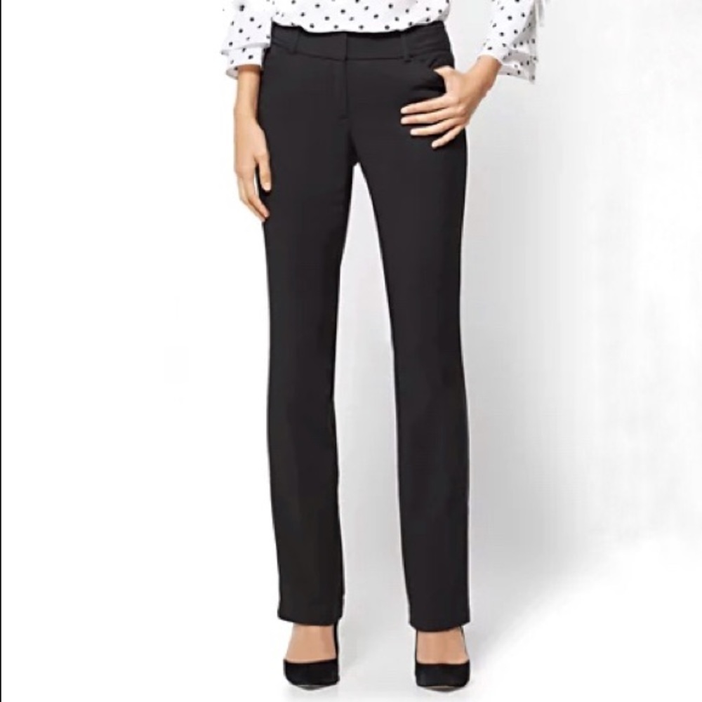 Tall Straight-Leg Pant Signature Fit 7th Avenue